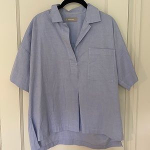 Boxy short sleeve denim fun!